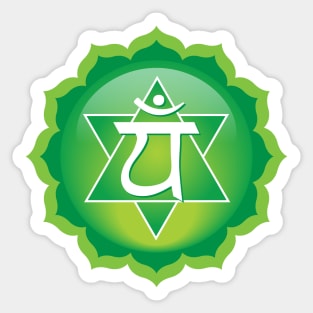 Heart: Anahata Chakra Symbol Sticker